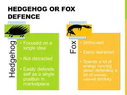 hedgehog vs fox