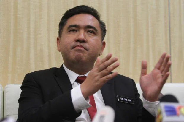 malaysia new minister of transport anthony loke siew fook