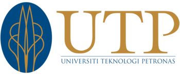 Universiti Teknologi Petronas logo.